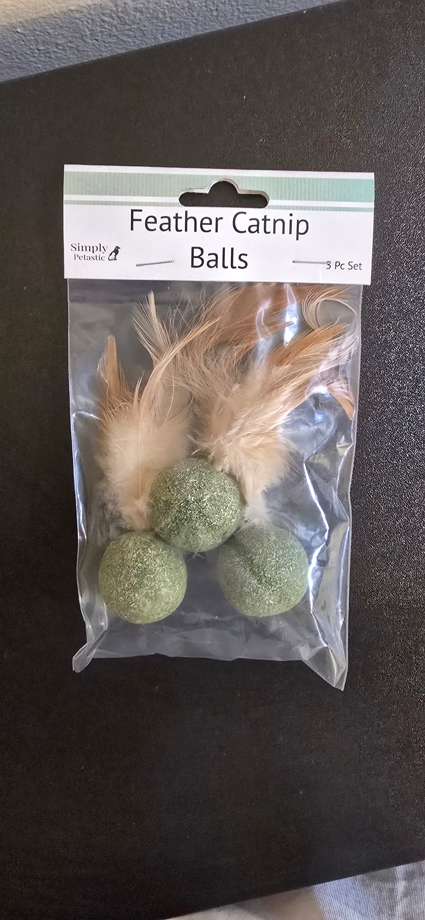 Feathered Catnip Mint Toys (3pc)