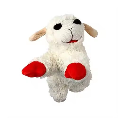 Medium Plaid Lamb Chop Plush Toy
