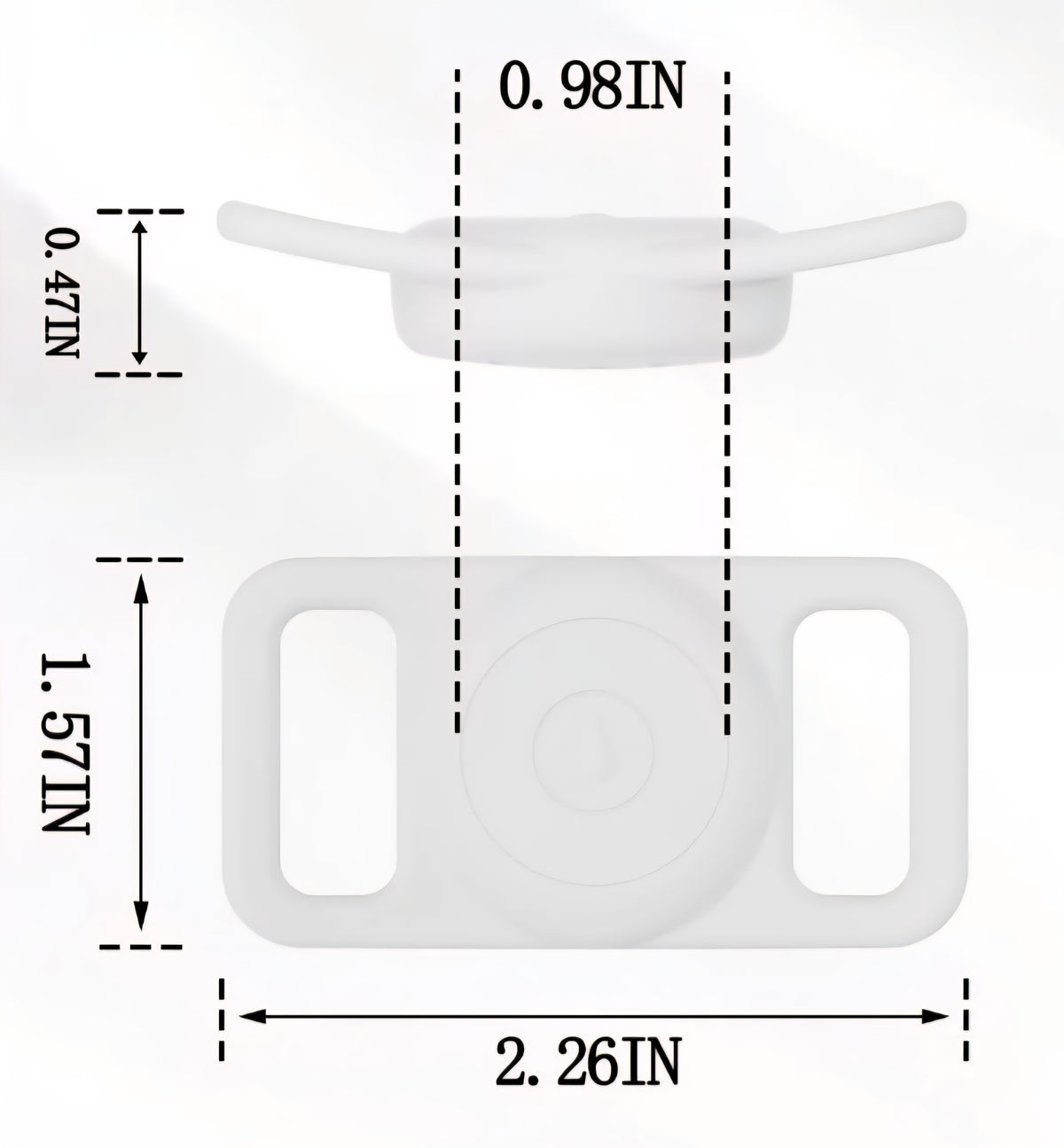 Air Tag Dog And Cat Collar Holder Water Proof Shock Proof Silicone Anti loss GPS Pet Accessory
