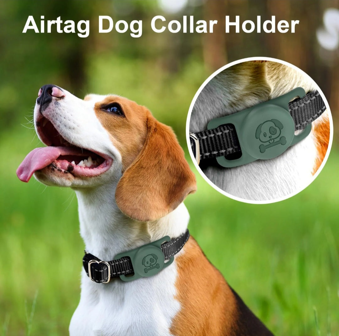 Air Tag Dog And Cat Collar Holder Water Proof Shock Proof Silicone Anti loss GPS Pet Accessory